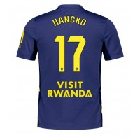 Stroje piłkarskie Atletico Madrid David Hancko #17 Koszulka Wyjazdowej 2025-26 Krótki Rękaw